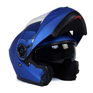 Milwaukee MPH9818DOT Breeze Blue Modular Motorcycle Helmet