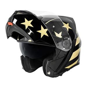 VCAN VX28 Modular Full Face Motorcycle Helmet