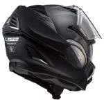 LS2 Valiant II Matte Black Modular Helmet 2XL
