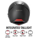 Sena Impulse Modular Smart Helmet - Gloss White