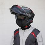 MXJ Gear Dual Visor Modular Motorcycle Helmet