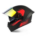 Orthrus Modular Full Face Motorcycle Helmet - LED, Bluetooth