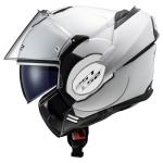 LS2 Modular Valiant White Helmet - 2X-Large