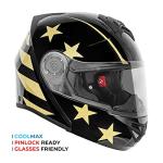 VCAN VX28 Modular Full Face Motorcycle Helmet