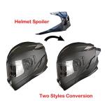 1Storm Modular Full Face Motorcycle Helmet - Matt Black