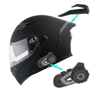 1Storm Modular Full Face Helmet with Bluetooth Headset