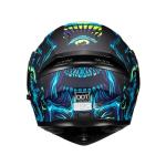 KYPARA Dual Visor Flip-Up Full Face Helmet, XL
