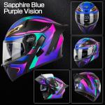 Bluetooth Modular Flip Up Full Face Motorcycle Helmet
