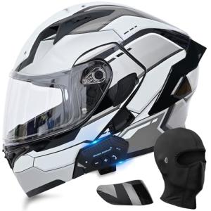 Bluetooth Modular Full Face Motorcycle Helmet