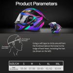 Bluetooth Modular Flip Up Full Face Motorcycle Helmet