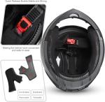 SPARK Modular Flip-Up Dual Visor Motorcycle Helmet