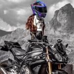 Bluetooth Modular Flip Up Full Face Motorcycle Helmet