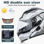 Bluetooth Modular Full Face Motorcycle Helmet