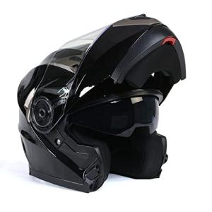 Milwaukee MPH9806DOT Black Modular Motorcycle Helmet - Large