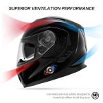 FreedConn BM2-S Bluetooth Modular Motorcycle Helmet