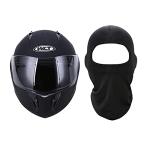 OUMURS DOT Approved Full Face Helmet with Mask & Gloves