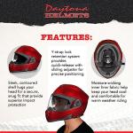 Daytona Glide Modular Motorcycle Helmet - Bluetooth Ready