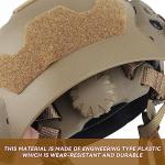 AOUTACC Lightweight Tactical Fast Helmet with Accessories