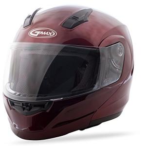 GMAX MD-04 Modular Helmet in Wine Red