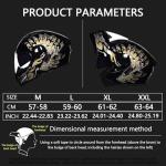 Bluetooth Modular Full Face Motorcycle Helmet – Large