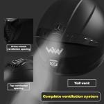 WWJ Modular Flip-Up Full Face Motorcycle Helmet