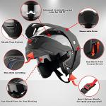 1Storm Modular Flip-Up Full Face Motorcycle Helmet