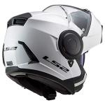 LS2 Horizon Modular Helmet with SunShield - Gloss White