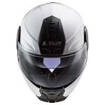 LS2 Horizon Modular Helmet with SunShield - Gloss White