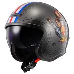 LS2 Open Face Spitfire Spark Helmet - X-Large