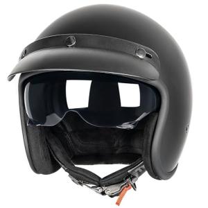 Yesmotor Retro 3/4 Open Face Motorcycle Helmet