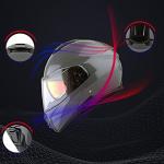 Martian Modular Motorcycle Helmet with Double Visor