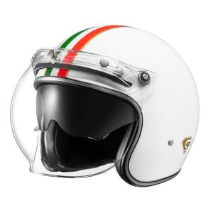 Kyapra Open Face Helmet with Sun Shield, XL