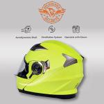 Milwaukee MPH9809 Ionized Neon Yellow Modular Helmet