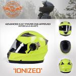 Milwaukee MPH9809 Ionized Neon Yellow Modular Helmet