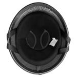 German Style Open Face Motorcycle Helmet - Matte Black