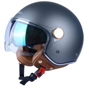 DOT Approved Open Face Motorcycle Helmet for Adults