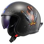 LS2 Open Face Spitfire Spark Helmet - X-Large