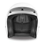 Daytona Hi-Gloss White Cruiser Motorcycle Helmet