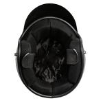 Raider Glossy Black Open Face Motorcycle Helmet