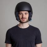 Westt Rover Open-Face Jet Motorcycle Helmet, Black