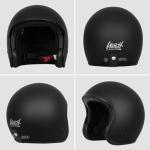 Westt Vintage Open Face Helmet for Men and Women