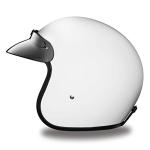 Daytona Hi-Gloss White Cruiser Motorcycle Helmet