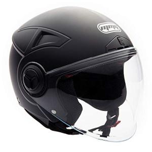 MMG Open Face Motorcycle Helmet with Flip Up Visor