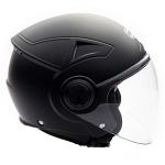 MMG Open Face Motorcycle Helmet with Flip Up Visor