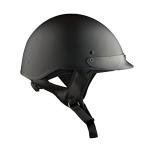1Storm Matte Black Half Face Motorcycle Helmet