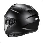 HJC i31 Open Face Motorcycle Helmet - Large Black