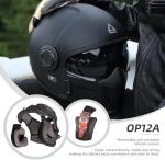 TRIANGLE Full Face Motorcycle Helmet with Dual Visor