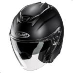HJC i31 Open Face Motorcycle Helmet - Large Black