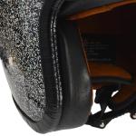 Harssidanzar Retro 3/4 Open Face Motorcycle Helmet