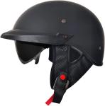 DOT Approved Retro Half Face Motorcycle Helmet